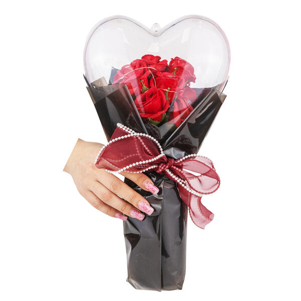 СВЕТЕЩ БУКЕТ ОТ РОЗИ 35 СМ.