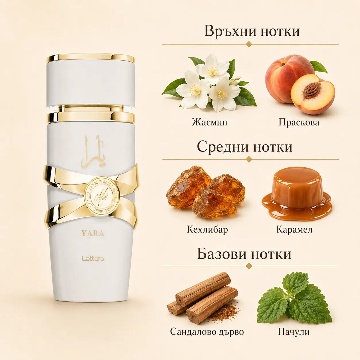 YARA MOI Lattafa – дамски арабски парфюм EDP, 100 мл.