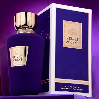 VELVET ACCENT Fragrance World – дамски арабски парфюм EDP, 100 мл