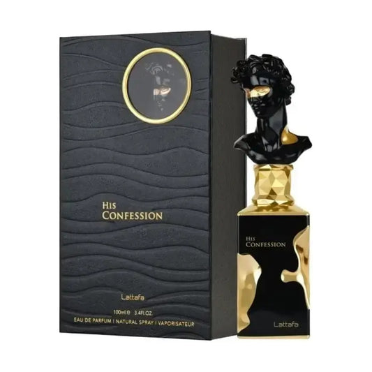 HIS CONFESSION Lattafa – мъжки арабски парфюм EDP, 100 мл