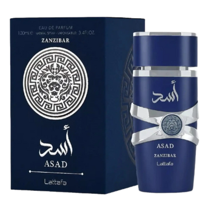 ASAD ZANZIBAR Lattafa – мъжки арабски парфюм EDP, 100 мл